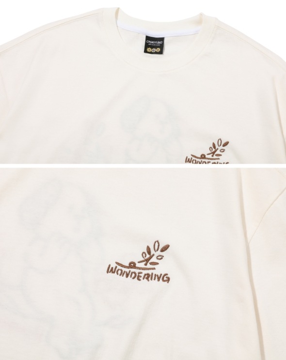 CPGN STUDIO】 Wondering Embroidery Short Sleeve Tee Tシャツ