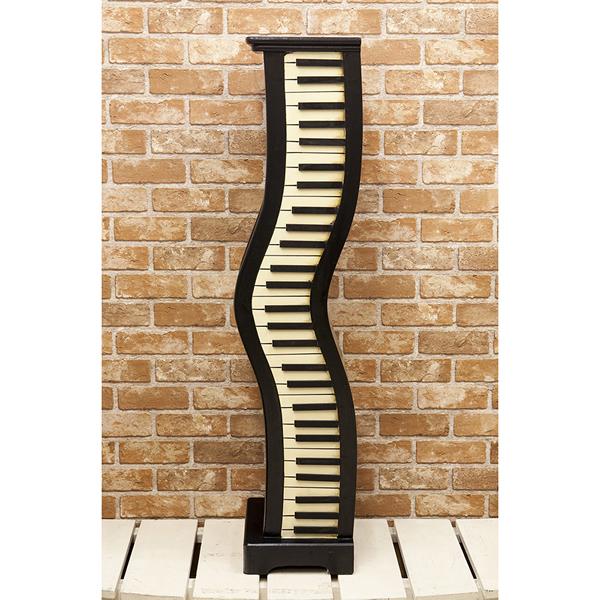 CDラック CDホルダー コレクションラック ディスプレイラック 棚 収納棚 本棚 おしゃれ ピアノ デザイン モチーフ おしゃれ インテリア 高級感 重厚