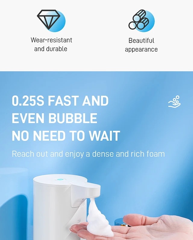 自動石鹸ディスペンサー,非接触,泡,石鹸ディスペンサー,赤外線センサー付き,液体石鹸ディスペンサー 自動石鹸ディスペンサー,非接触,泡,石鹸ディスペンサー,赤外線センサー付き,液体石鹸ディスペンサー