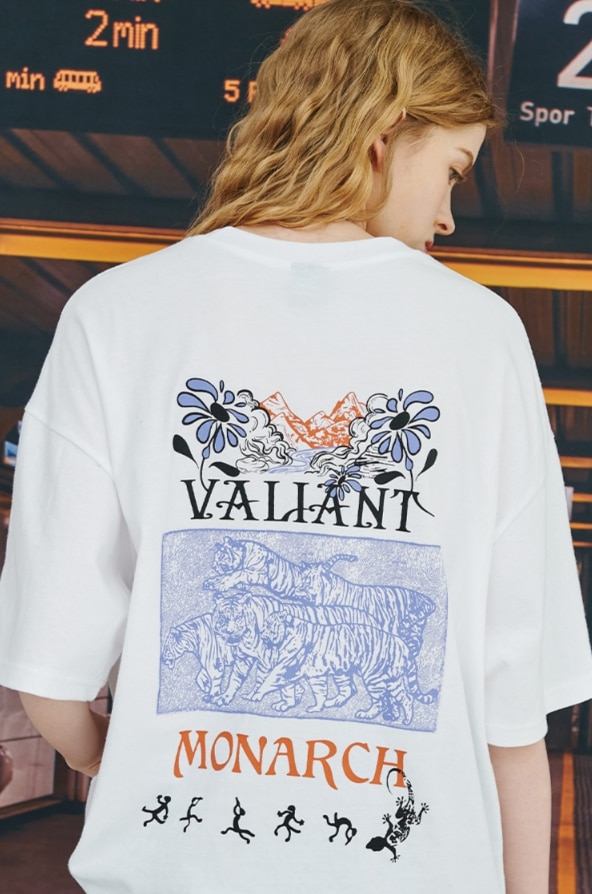 CPGN STUDIO】 Valiant Tiger Short Sleeve T-shirt Tシャツ