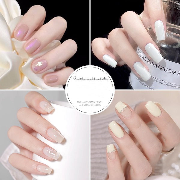 ネイルカラー 中古 ホワイト オールシーズン/ハンド/シンプル/ワンカラー/ホワイト