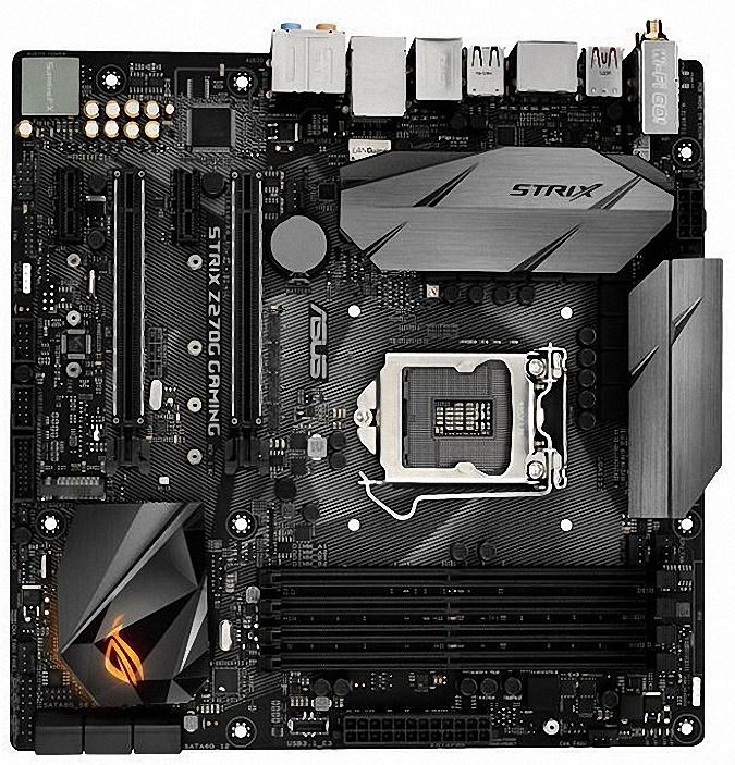 ASUS ROG STRIX Z270G GAMING LGA1151 DDR4 DP HDMI M.2 Micro ATX Motherboard