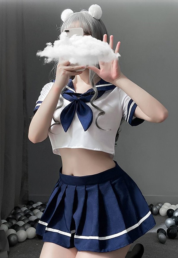 Qoo10] コスプレ セーラー服 女子高生 制服 セ