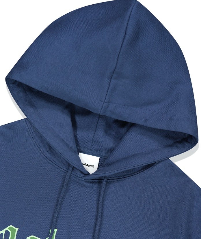 [mahagrid] GOTHIC LOGO HOODIE pattayablatt.com