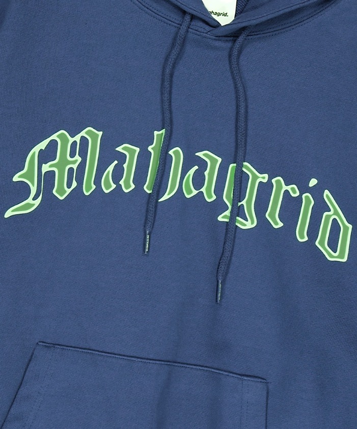 [mahagrid] GOTHIC LOGO HOODIE pattayablatt.com