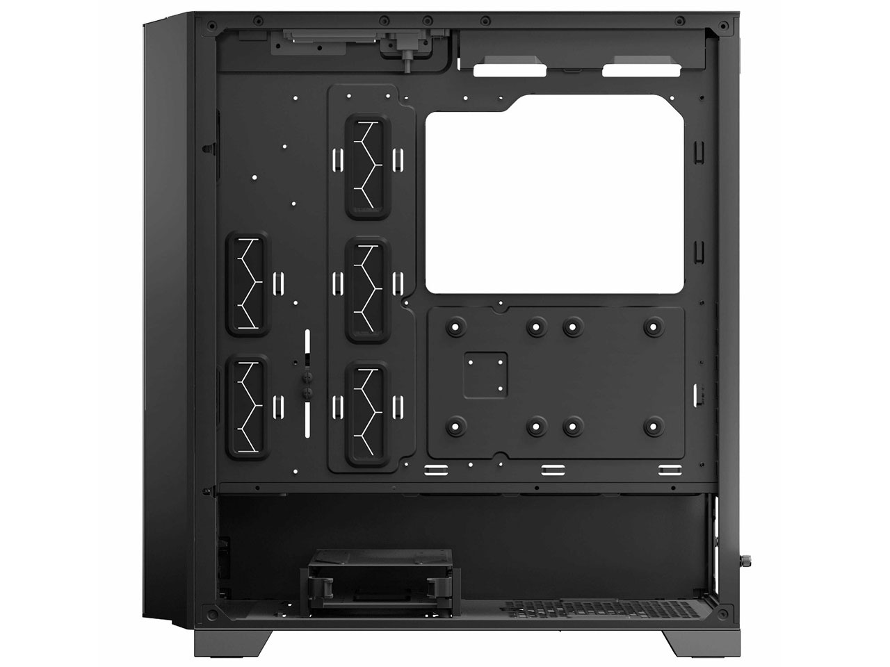 P20CE [ブラック] [E-ATX / ATX / Micro ATX / ITX対応 PCケース]