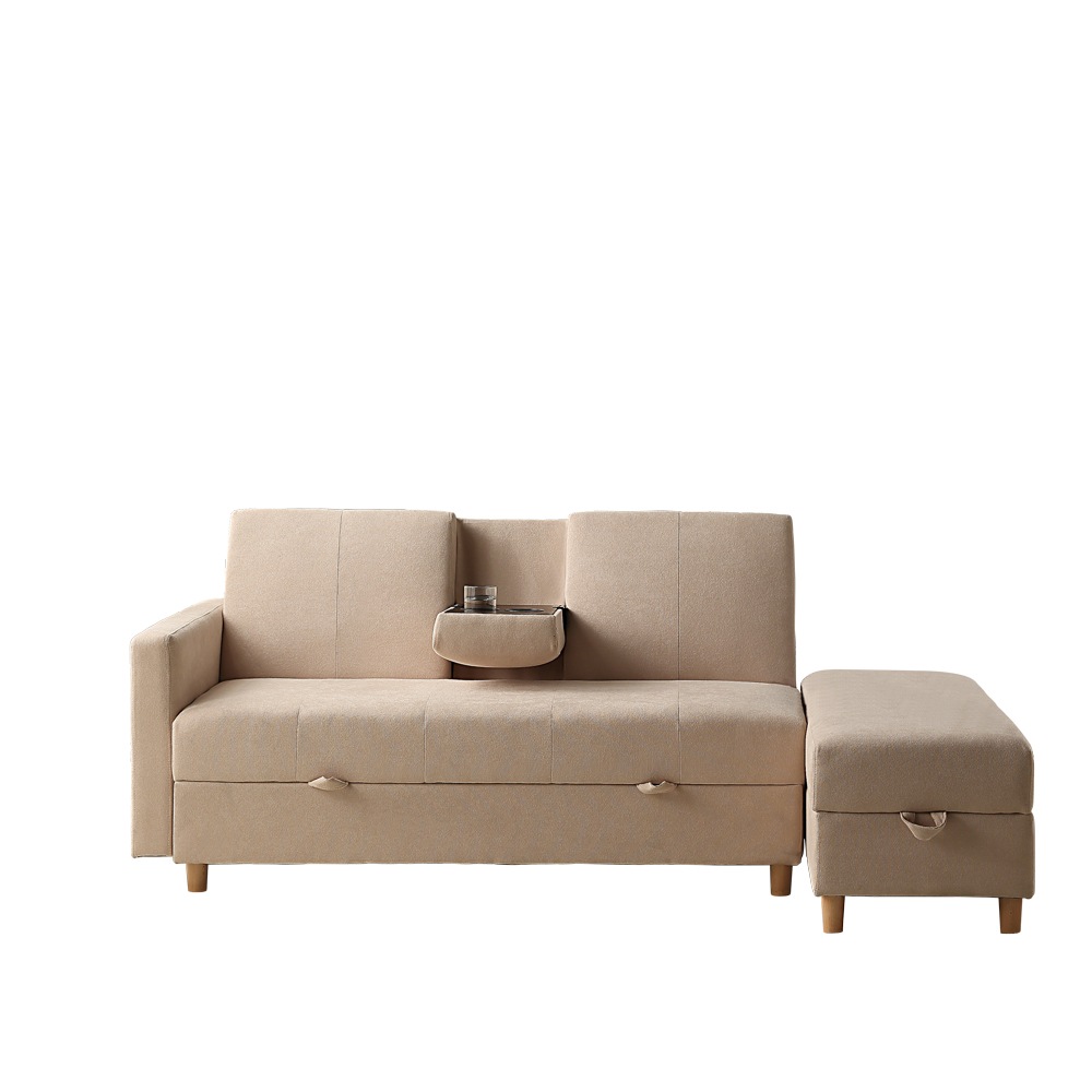 ソファー 3人掛け ソファ 多機能ソファベッド 収納機能 引き出し オットマン おしゃれ コーナーソファー コーナー 【ベージュ】 ソファー 3人掛け ソファ 多機能ソファベッド 収納機能 引き出し オットマン おしゃれ コーナーソファー コーナー 【ベージュ】