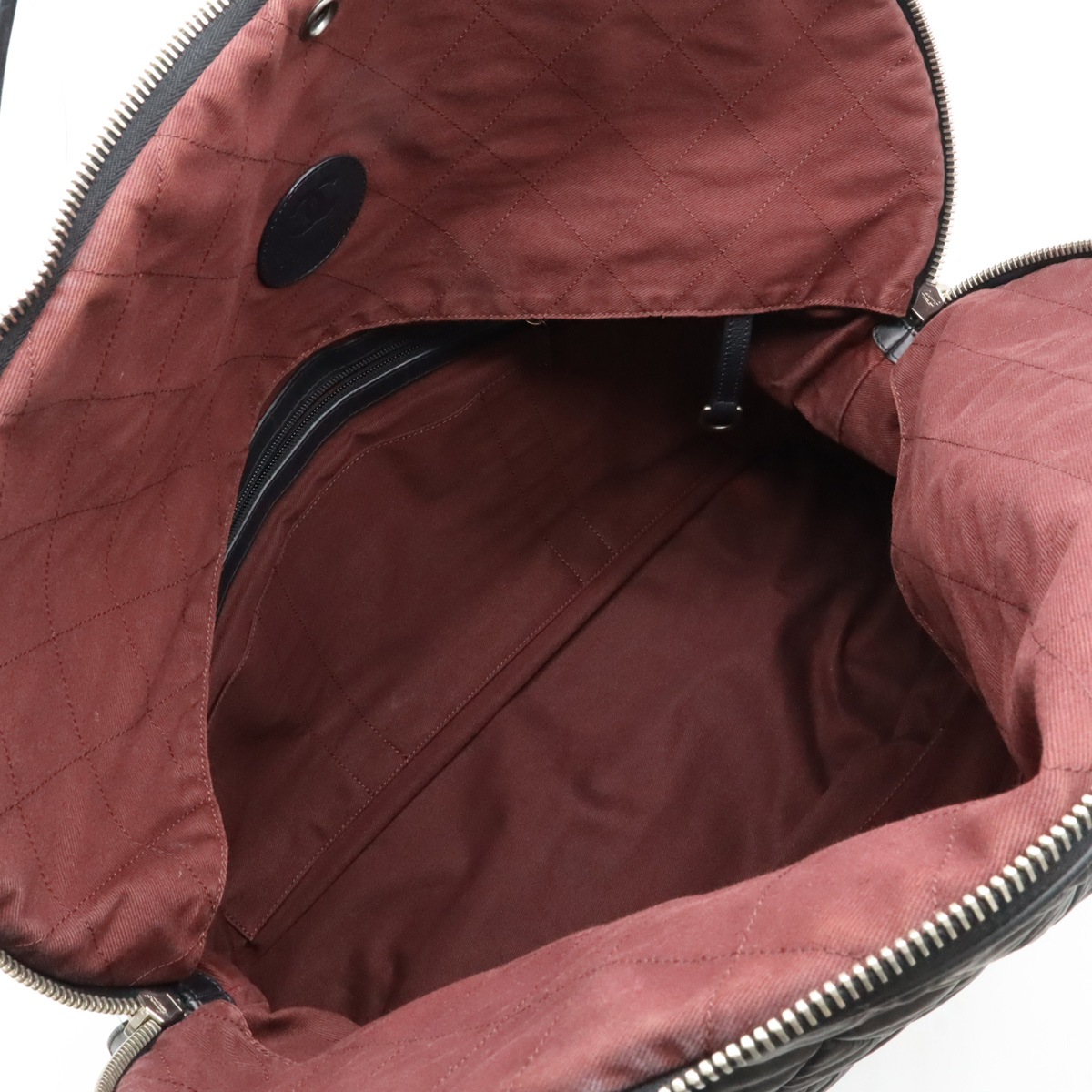 コココクーン キルティング ボストンバッグ 旅行かばん トラベルバッグ トートバッグ レザー ブラック 黒 ボルド コココクーン キルティング ボストンバッグ 旅行かばん トラベルバッグ トートバッグ レザー ブラック 黒 ボルド