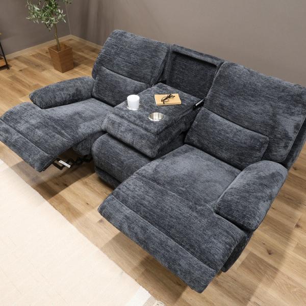 電動リクライナーソファ 3人掛け 収納テーブル リクライニング フットレスト 肘置き USBポート デザイン リビング3Pチェア 電動リクライナーソファ 3人掛け 収納テーブル リクライニング フットレスト 肘置き USBポート デザイン リビング3Pチェア