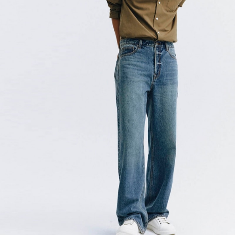 ジョルダーノ 114944 MW ワイドデニム_3カラー