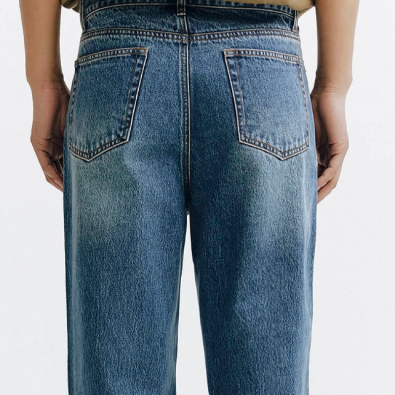 ジョルダーノ 114944 MW ワイドデニム_3カラー