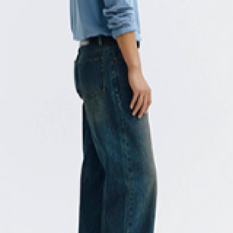 ジョルダーノ 114944 MW ワイドデニム_3カラー