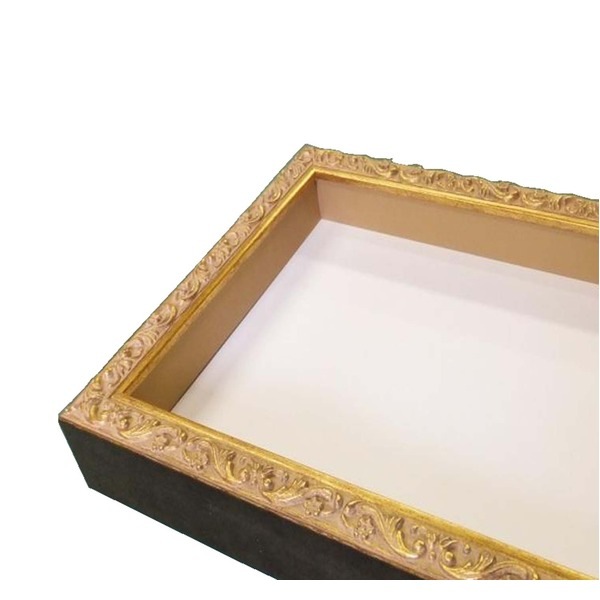 ( 角額 )正方形額 400角 400×400mm アンティークゴールド 深みのある額 壁掛けひも アクリル付 8201 フレーム 額縁 額 ( 角額 )正方形額 400角 400×400mm アンティークゴールド 深みのある額 壁掛けひも アクリル付 8201 フレーム 額縁 額