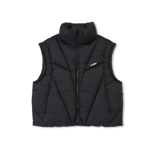 NERDY 公式正規品 ダウンベスト Fragment Detachable Poofer