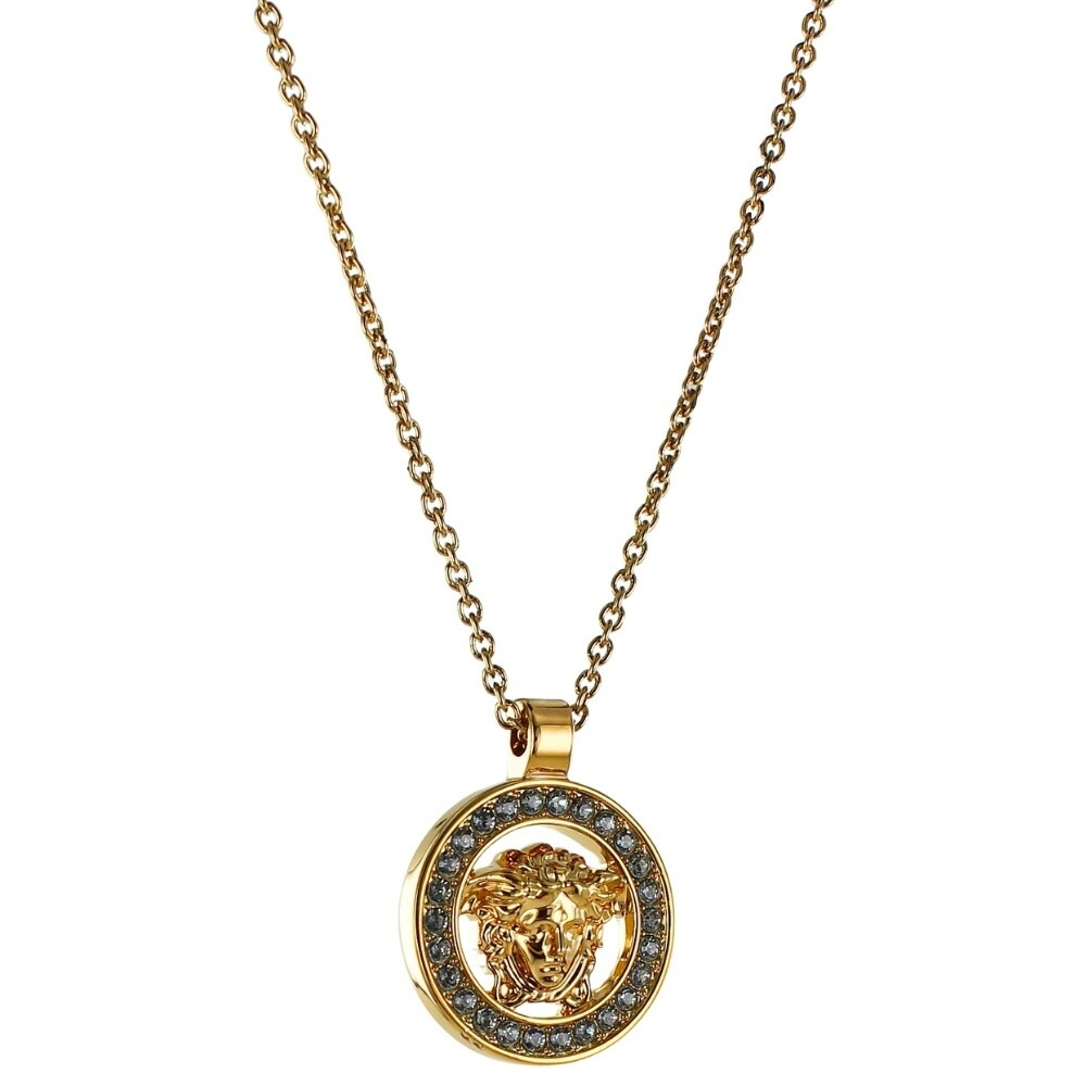 ヴェルサーチ ヴェルサーチェ ネックレス メンズ レディース ブランド ペンダント メドゥーサ チェーンネックレス イエローゴールド おしゃれ 誕生日プレゼント 男性 女性 旦那 妻 彼女 彼氏 記念