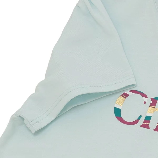 子供服 Tシャツ カットソー ブルー ガールズ C20027 77V