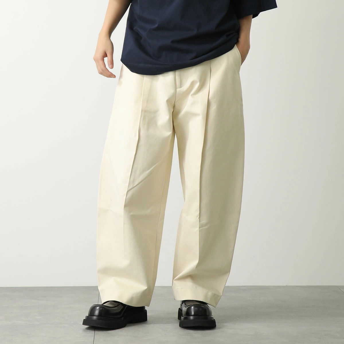 STUDIO NICHOLSON スタジオニコルソン ペインターパンツ BRIDGES SNM 132 メンズ コットンツイル チノパン ワイド テーパード カラー2色 STUDIO NICHOLSON スタジオニコルソン ペインターパンツ BRIDGES SNM 132 メンズ コットンツイル チノパン ワイド テーパード カラー2色