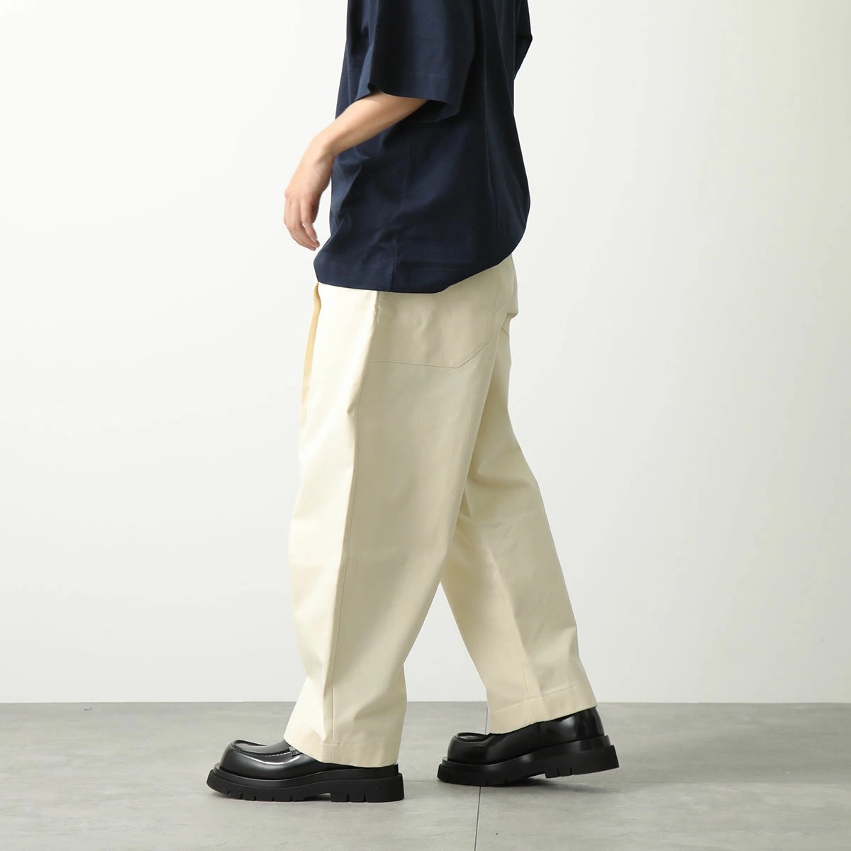STUDIO NICHOLSON スタジオニコルソン ペインターパンツ BRIDGES SNM 132 メンズ コットンツイル チノパン ワイド テーパード カラー2色 STUDIO NICHOLSON スタジオニコルソン ペインターパンツ BRIDGES SNM 132 メンズ コットンツイル チノパン ワイド テーパード カラー2色
