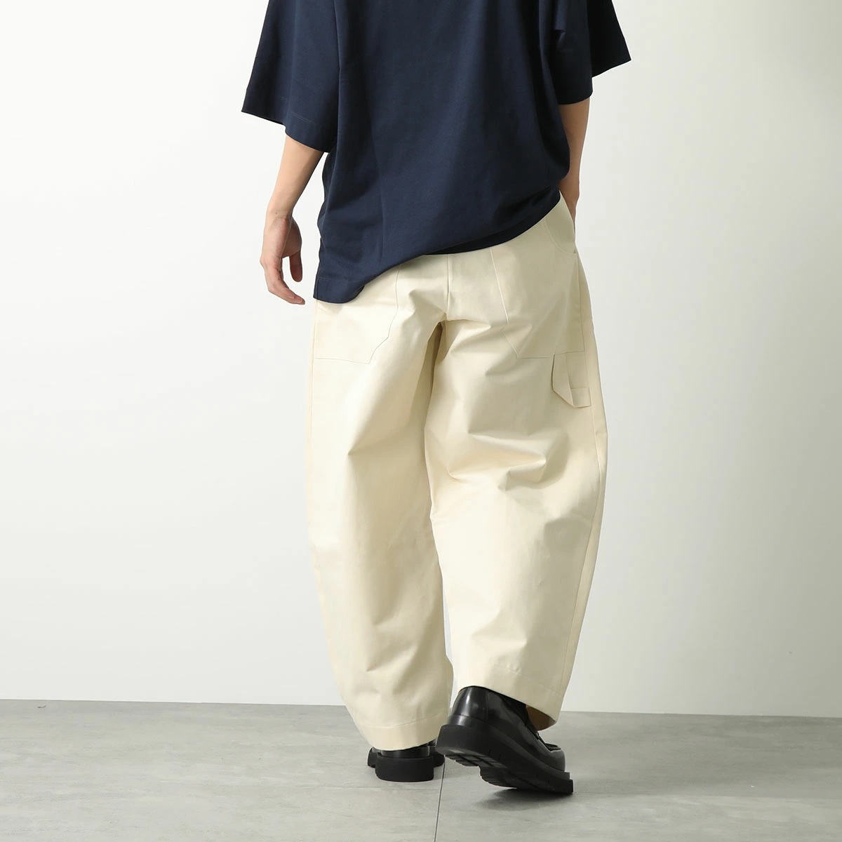 STUDIO NICHOLSON スタジオニコルソン ペインターパンツ BRIDGES SNM 132 メンズ コットンツイル チノパン ワイド テーパード カラー2色 STUDIO NICHOLSON スタジオニコルソン ペインターパンツ BRIDGES SNM 132 メンズ コットンツイル チノパン ワイド テーパード カラー2色