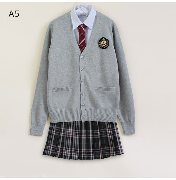高校制服 中古】滋賀県 河瀬高等学校 女子制服 7点 (ブレザー・ニット