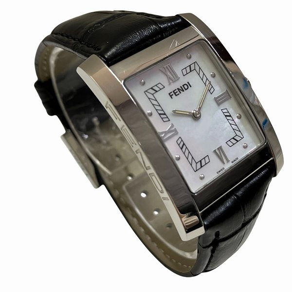 フェンディ FENDI クラシコ スクエア7000G クォーツ 腕時計 メンズ【中古】 フェンディ FENDI クラシコ スクエア7000G クォーツ 腕時計 メンズ【中古】