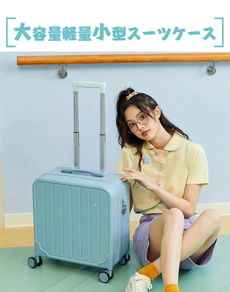 期間1000円off1保証2タイプ 6色機内持ち込み可 小型スーツケースSSサイズ ミニケース 40L 大容量 機内持ち込み可サイズ 大容量 ファスナータイプ キャリーバッグ キ