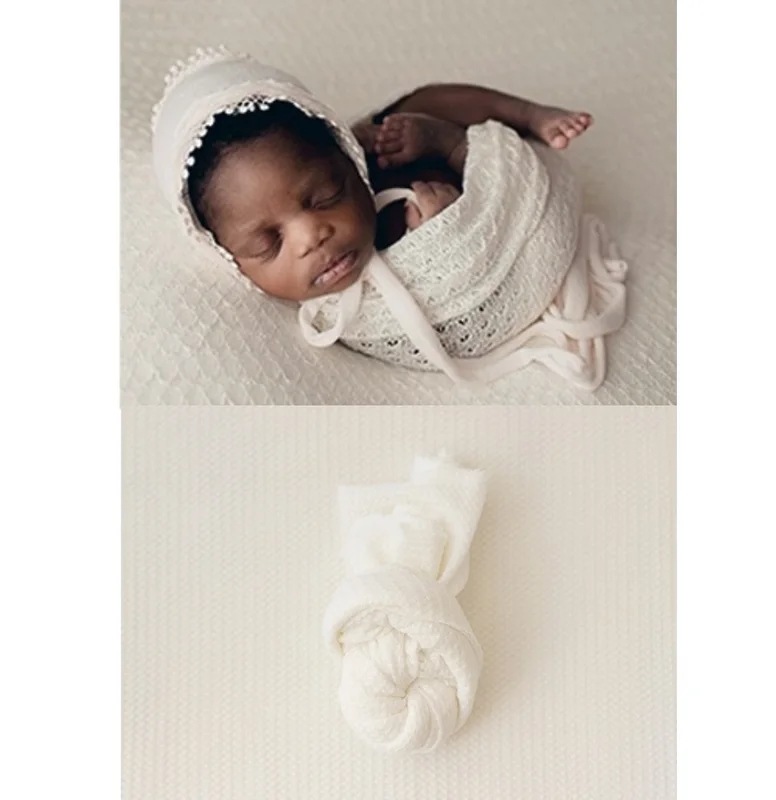 新生児写真撮影毛布ベビーニットおくるみ写真の背景撮影スタジオfotografia背景バスケット写真の小道具