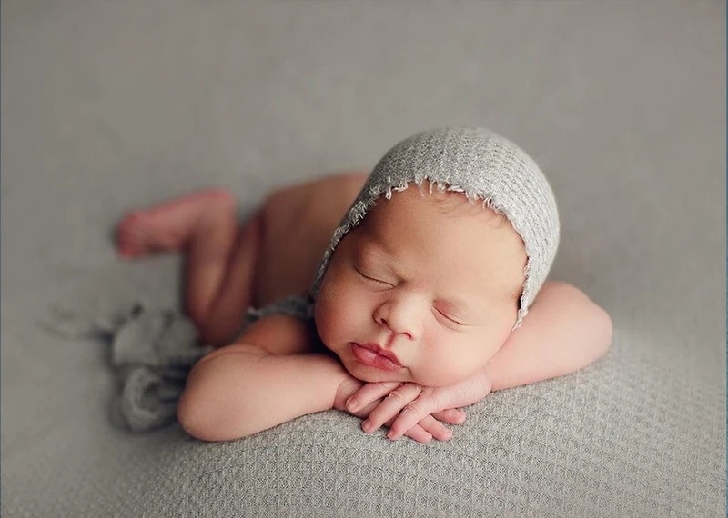 新生児写真撮影毛布ベビーニットおくるみ写真の背景撮影スタジオfotografia背景バスケット写真の小道具