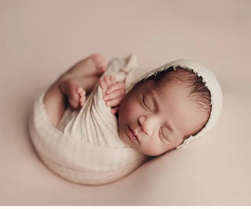 新生児写真撮影毛布ベビーニットおくるみ写真の背景撮影スタジオfotografia背景バスケット写真の小道具