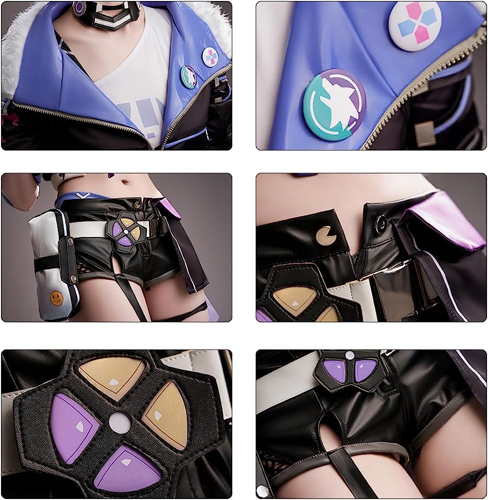 フルセットコスプレ衣銀狼ぎんろう　ウィッグメガネ付き崩壊：スターレイルイベントパーティー変演出服クリスマスパーティー