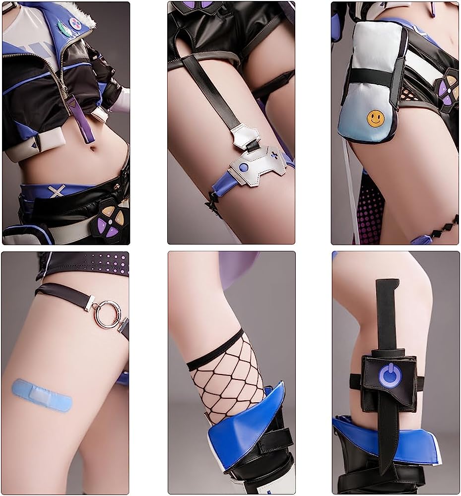 フルセットコスプレ衣銀狼ぎんろう　ウィッグメガネ付き崩壊：スターレイルイベントパーティー変演出服クリスマスパーティー