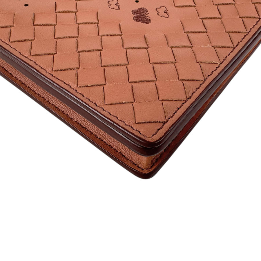 ボッテガヴェネタ BOTTEGAVENETA チェーンウォレット イントレチャート レザー コーラル レディース z4875 ボッテガヴェネタ BOTTEGAVENETA チェーンウォレット イントレチャート レザー コーラル レディース z4875