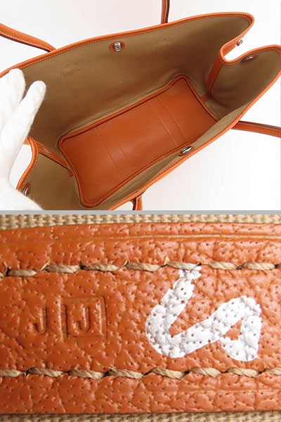 外超美品エルメスガーデンパーティPMトートバックハンドバッグポティロンオレンジトワルオフィシエレザー 外超美品エルメスガーデンパーティPMトートバックハンドバッグポティロンオレンジトワルオフィシエレザー