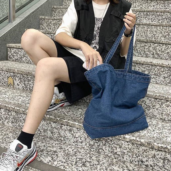 新品未使用　BAGGU 大容量　デニムトートバッグ　バグー 2025年最新】BAGGU トートバッグの人気アイテム - メルカリ