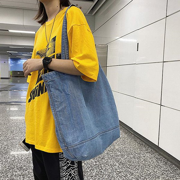 新品未使用　BAGGU 大容量　デニムトートバッグ　バグー 2025年最新】BAGGU トートバッグの人気アイテム - メルカリ