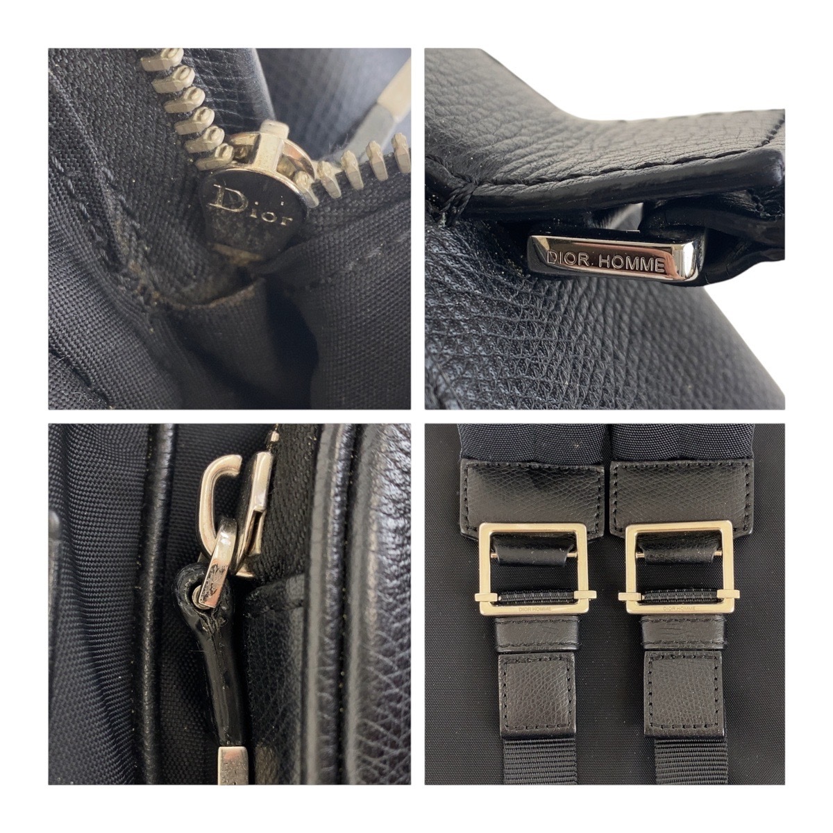 ブラック 黒 シルバー金具 ナイロン/レザー 03 BO 1105 リュック バックパック メンズ 501884 ブラック 黒 シルバー金具 ナイロン/レザー 03 BO 1105 リュック バックパック メンズ 501884