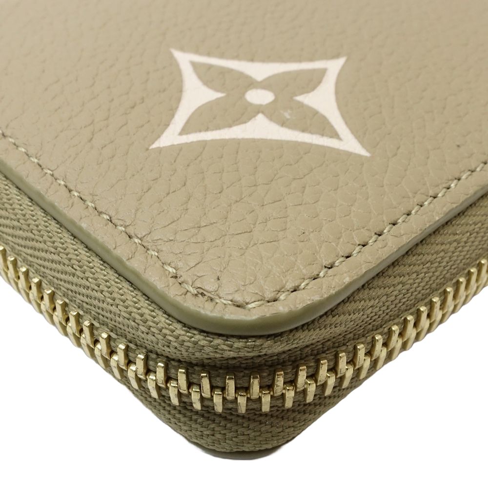 ポルトフォイユ クレマンス M82478 長財布 モノグラム バイカラー アンプラント カーキ クレーム/181138【中古】 ポルトフォイユ クレマンス M82478 長財布 モノグラム バイカラー アンプラント カーキ クレーム/181138【中古】