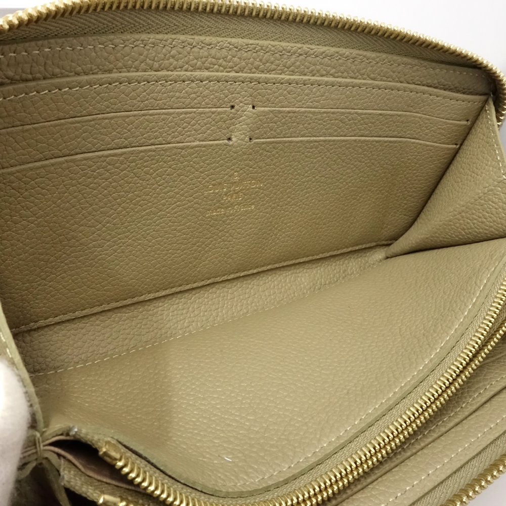 ポルトフォイユ クレマンス M82478 長財布 モノグラム バイカラー アンプラント カーキ クレーム/181138【中古】 ポルトフォイユ クレマンス M82478 長財布 モノグラム バイカラー アンプラント カーキ クレーム/181138【中古】