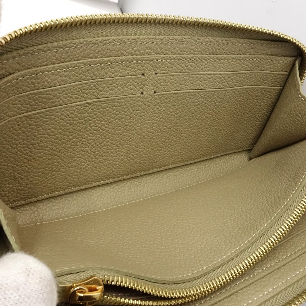 ポルトフォイユ クレマンス M82478 長財布 モノグラム バイカラー アンプラント カーキ クレーム/181138【中古】 ポルトフォイユ クレマンス M82478 長財布 モノグラム バイカラー アンプラント カーキ クレーム/181138【中古】