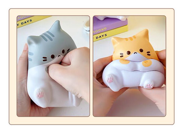 Qoo10] スクイーズ ストレス解消グッズ かわいい
