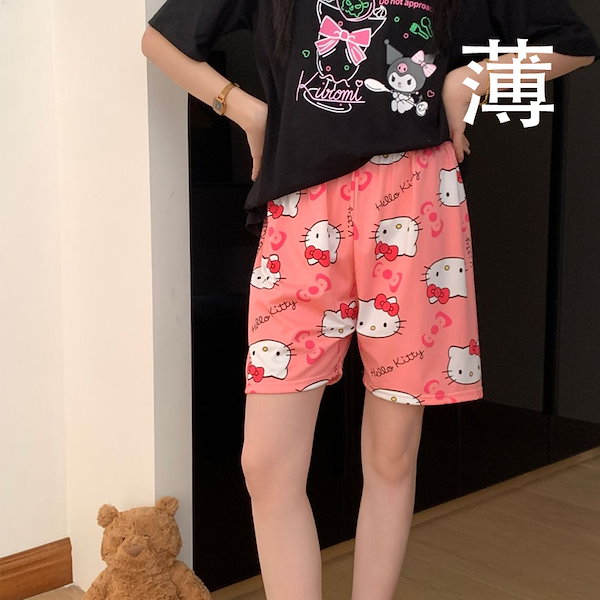 Qoo10] サンリオ 【春夏の新作】キティちゃん パジャマ ハ