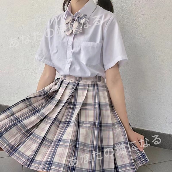 メガ割!人気No.1!!最安値! 【券で折る】JK制服 3点セット ミニスカート プリーツスカート 入学式 女子高生