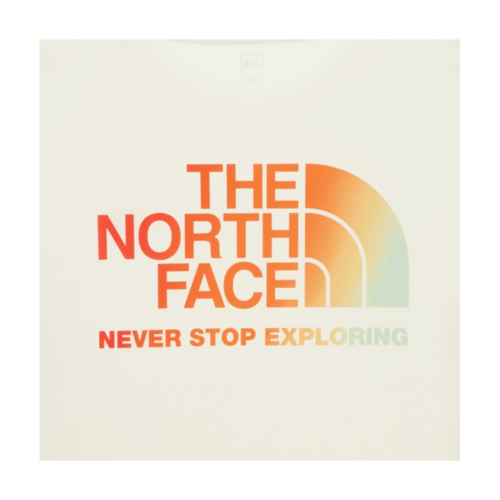 ザノースフェイス NT7UR36D メンズオーロラ EX ショートスリーブ Tシャツ_オフホワイト ザノースフェイス NT7UR36D メンズオーロラ EX ショートスリーブ Tシャツ_オフホワイト