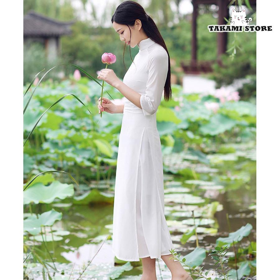 【ハロウィン】チャイナドレス ロング チャイナワンピース アオザイ 中国風 チャイナ服 Aライン 大きいサイズ 7分袖 ハロウィン コスプレ コスチューム チーパオ 【ハロウィン】チャイナドレス ロング チャイナワンピース アオザイ 中国風 チャイナ服 Aライン 大きいサイズ 7分袖 ハロウィン コスプレ コスチューム チーパオ