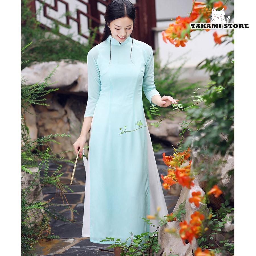 【ハロウィン】チャイナドレス ロング チャイナワンピース アオザイ 中国風 チャイナ服 Aライン 大きいサイズ 7分袖 ハロウィン コスプレ コスチューム チーパオ 【ハロウィン】チャイナドレス ロング チャイナワンピース アオザイ 中国風 チャイナ服 Aライン 大きいサイズ 7分袖 ハロウィン コスプレ コスチューム チーパオ