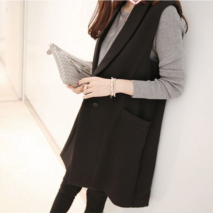 ベスト ジレ ロングジレ レディース ロングジレベスト Vネック 春秋 ロング ベスト ジレ ロングジレ レディース ロングジレベスト Vネック 春秋 ロング