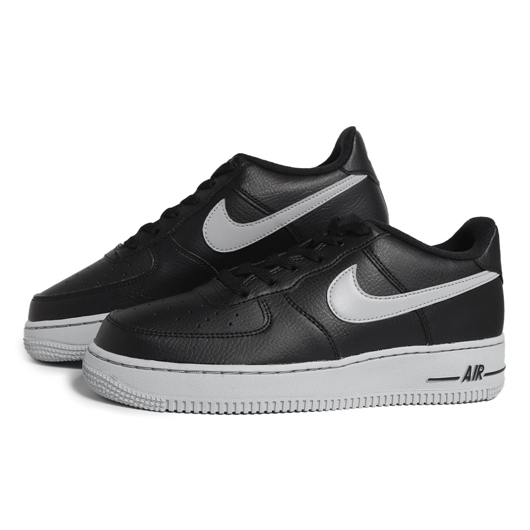 NIKE ナイキ エアフォース スニーカー AIR FOCE 1 GS BLACK/WOLF GREY ( 黒 ブラック グレー レディース ウィメンズ HQ3807-001 )