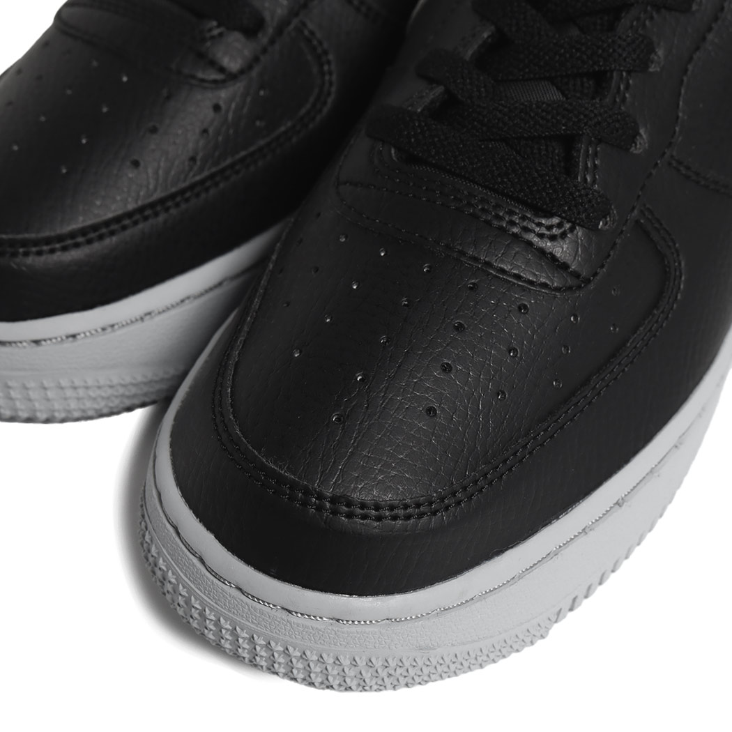 NIKE ナイキ エアフォース スニーカー AIR FOCE 1 GS BLACK/WOLF GREY ( 黒 ブラック グレー レディース ウィメンズ HQ3807-001 )