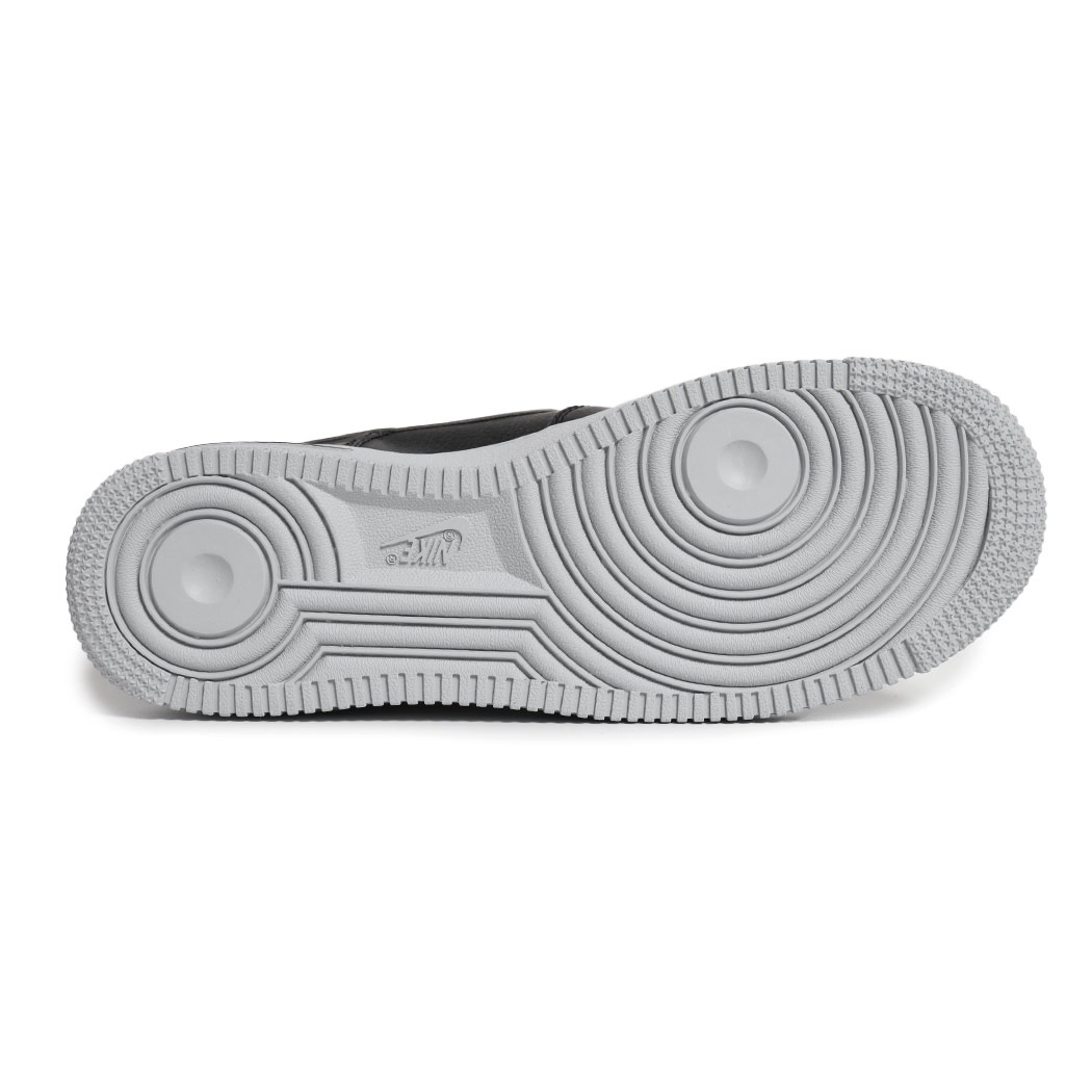 NIKE ナイキ エアフォース スニーカー AIR FOCE 1 GS BLACK/WOLF GREY ( 黒 ブラック グレー レディース ウィメンズ HQ3807-001 )