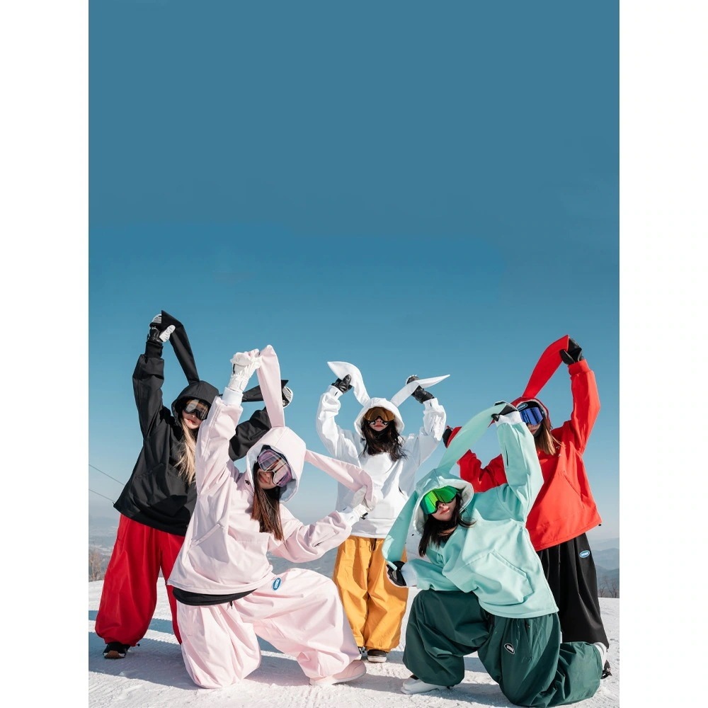 【急速出荷!】スノーボードウェア ウサギ耳 可愛い 兎耳 猫耳 メンズ レディース トップス トレーナー パーカー スノボウェア スノーウェア スキーウェア スノボーウェア 韓国風 防風 防水 防雪 【急速出荷!】スノーボードウェア ウサギ耳 可愛い 兎耳 猫耳 メンズ レディース トップス トレーナー パーカー スノボウェア スノーウェア スキーウェア スノボーウェア 韓国風 防風 防水 防雪